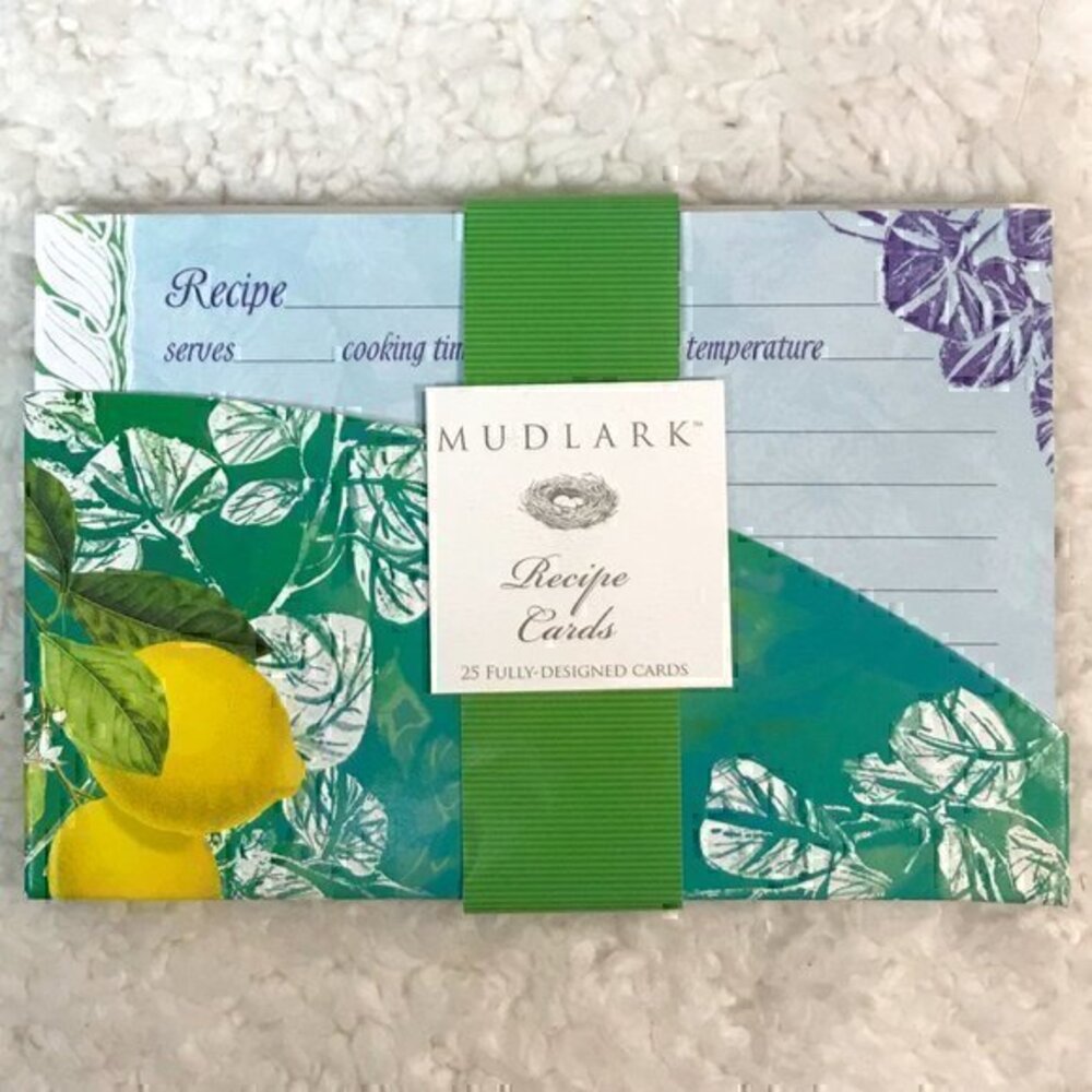Mudlark "Lisbon" Recipe Cards